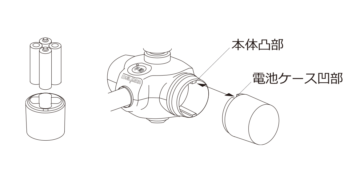 HS-72 電池交換の方法2