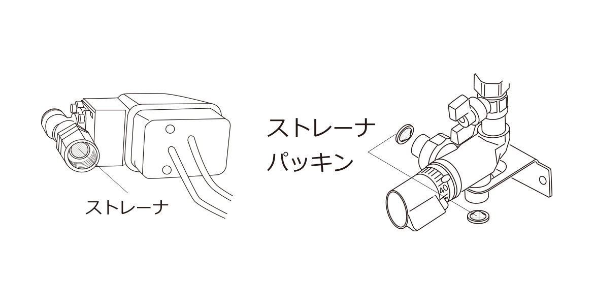 V-11 WK ストレーナの清掃