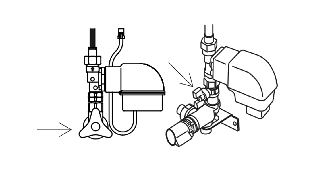 V-88 WK 止水栓による流動の調節